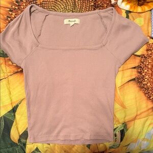 Madewell Mauve Women's Blouse